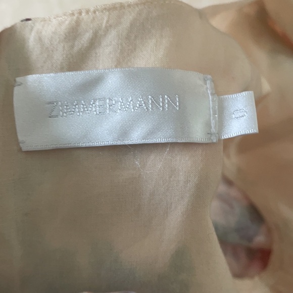 Zimmerman Laeila Floral Print Linen Maxi Dress - Picture 4 of 4